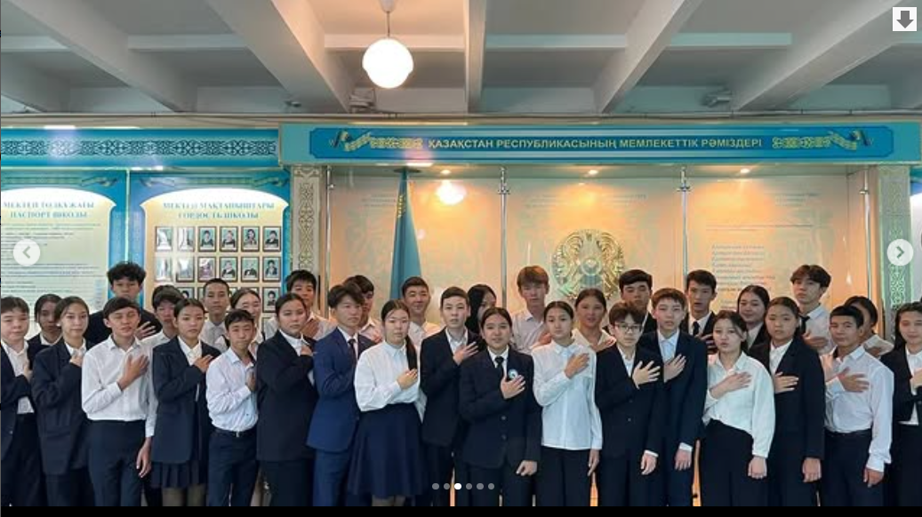 “ 9 ай 9 іс-шара” жобасы аясында мемлекеттік Гимн орындалды