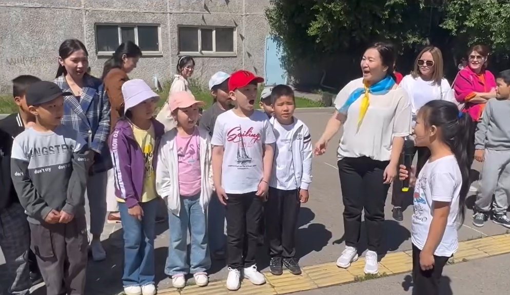 «Болашақ» мектеп жанындағы лагерінің ашылу салтанаты