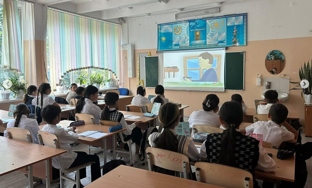 «Еңбек – түбі береке» тақырыбында бірыңғай сынып сағаты өтті.