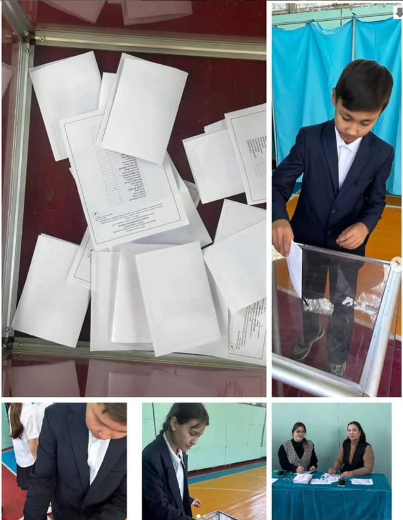 Мектеп парламентінің президентін сайлау